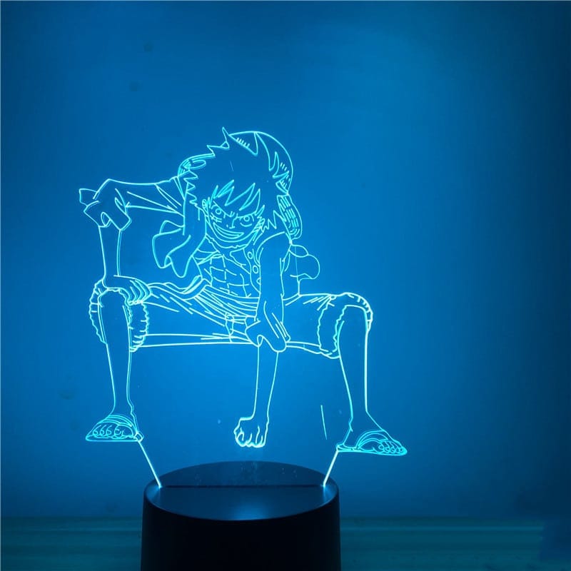 One Piece Luffy Gear 2 Nachtlampje Nachtlampen