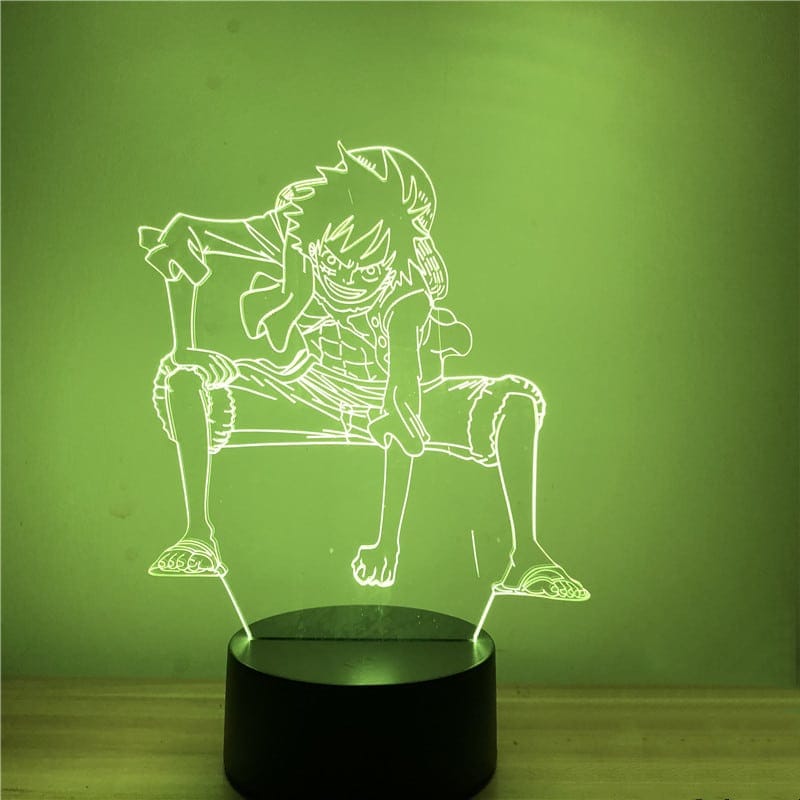 One Piece Luffy Gear 2 Nachtlampje Nachtlampen