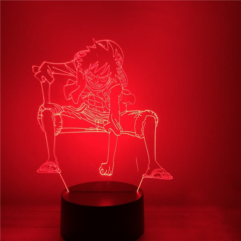 One Piece Luffy Gear 2 Nachtlampje Nachtlampen