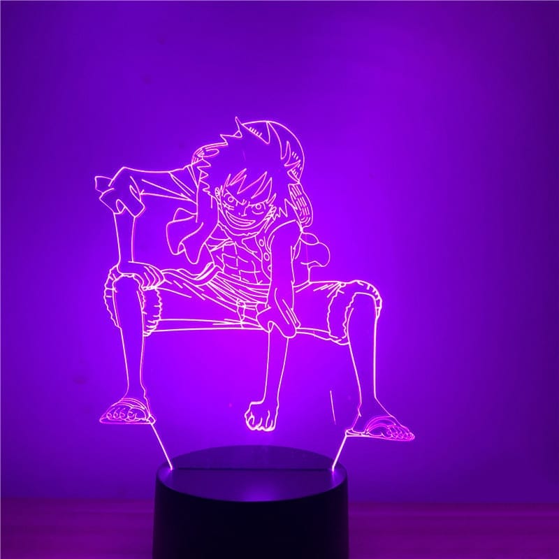 One Piece Luffy Gear 2 Nachtlampje Nachtlampen