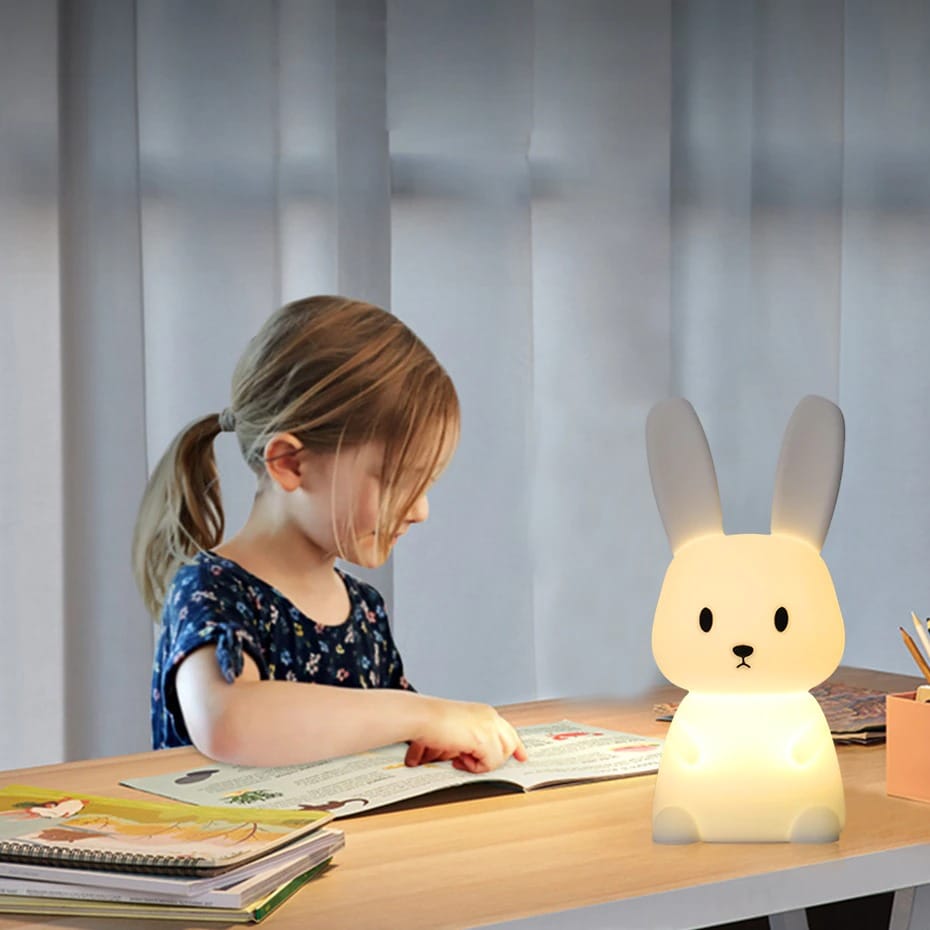 Oplaadbaar Konijn Nachtlampje Nachtlampen