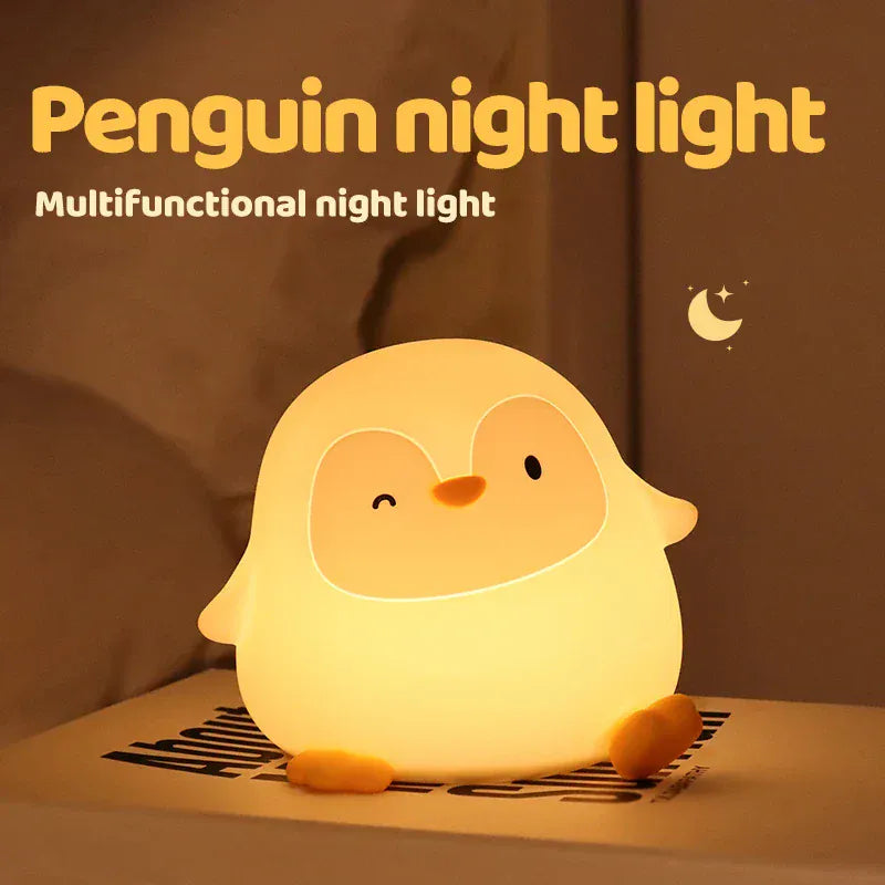 Oplaadbaar Pinguïn Nachtlampje Nachtlampen