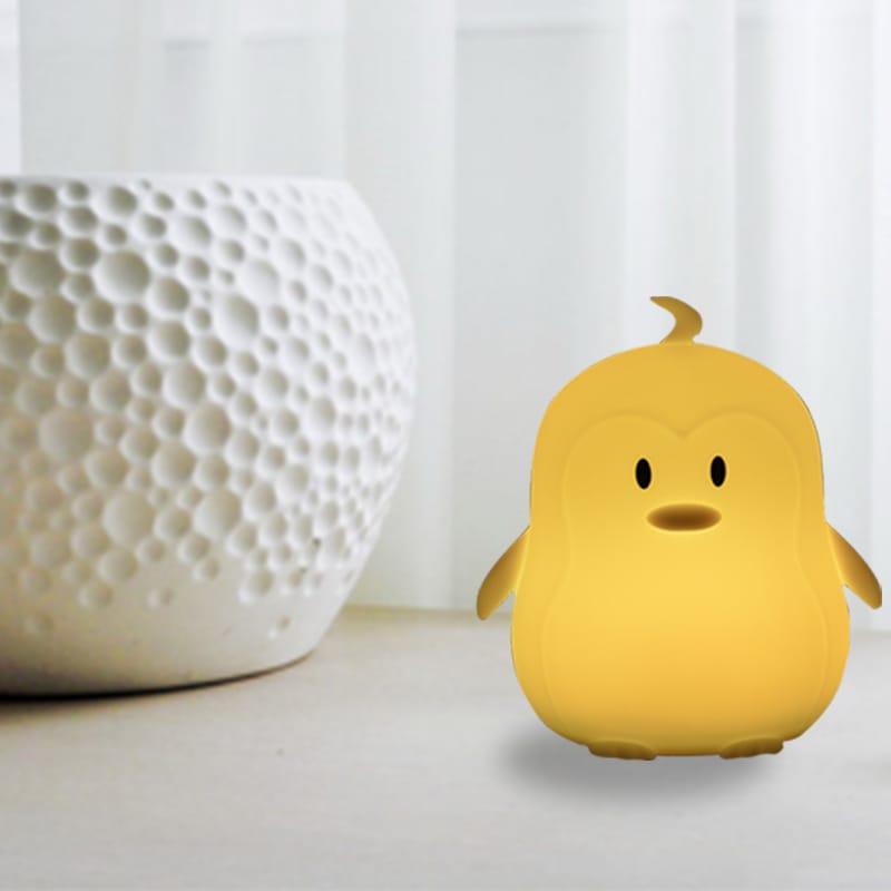 Oplaadbaar Siliconen Kuiken Lampje Nachtlampen