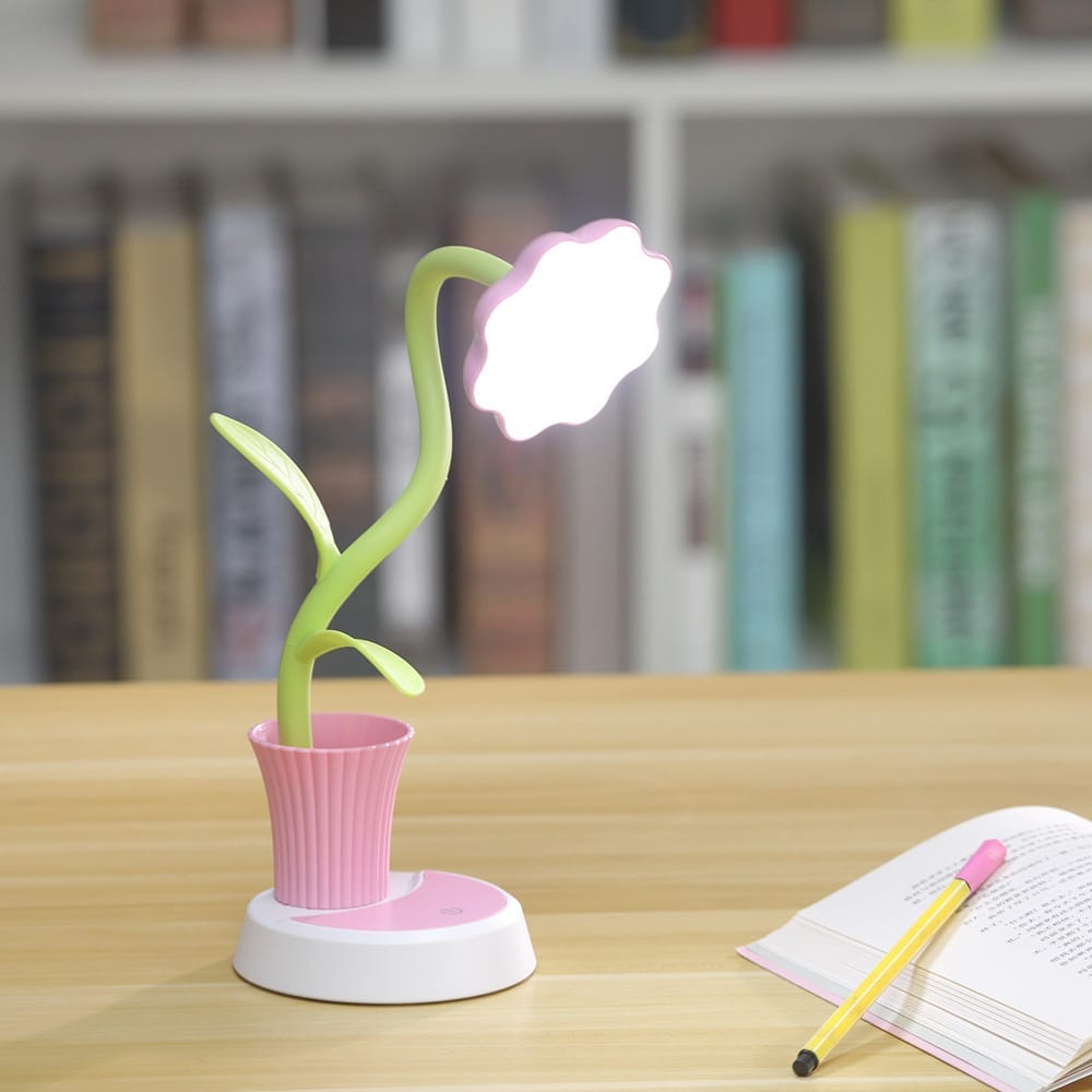 Oplaadbare Bloemvormige Nachtlamp Nachtlampen
