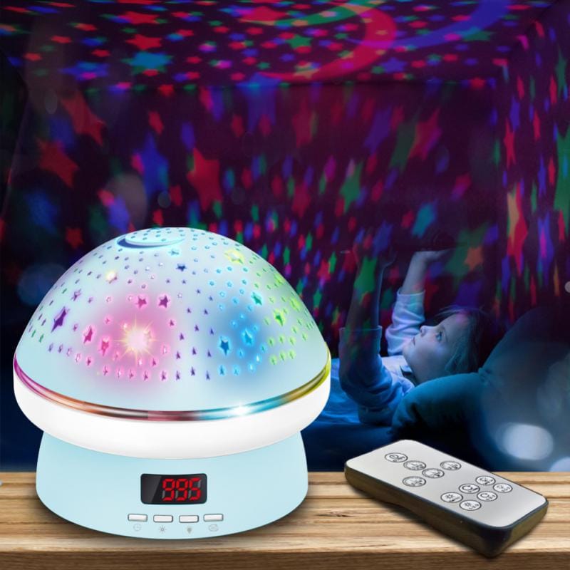 Paddenstoel LED Sterrenhemel Nachtlampen
