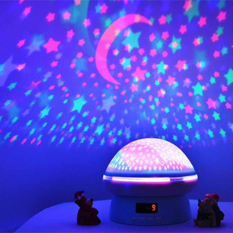 Paddenstoel LED Sterrenhemel Nachtlampen