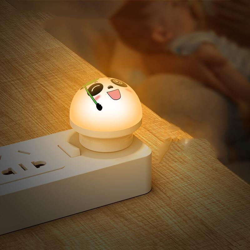 Panda LED Nachtlampje Stekker Nachtlampen