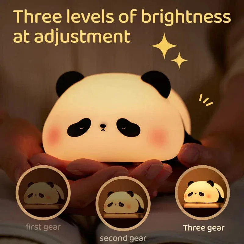 PandaGlow Nachtlampje Zacht Licht Nachtlampen
