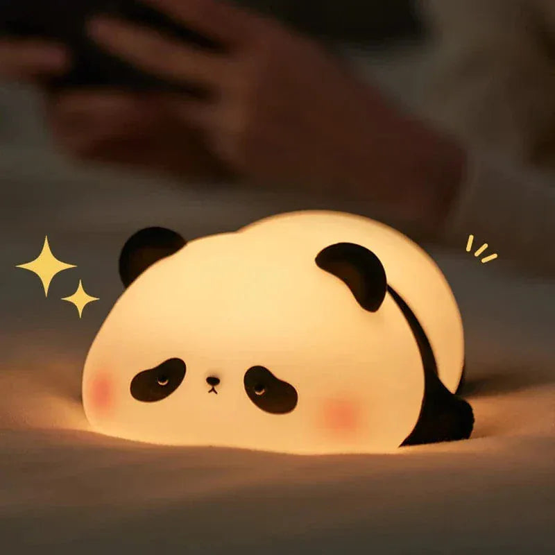 PandaGlow Nachtlampje Zacht Licht Nachtlampen