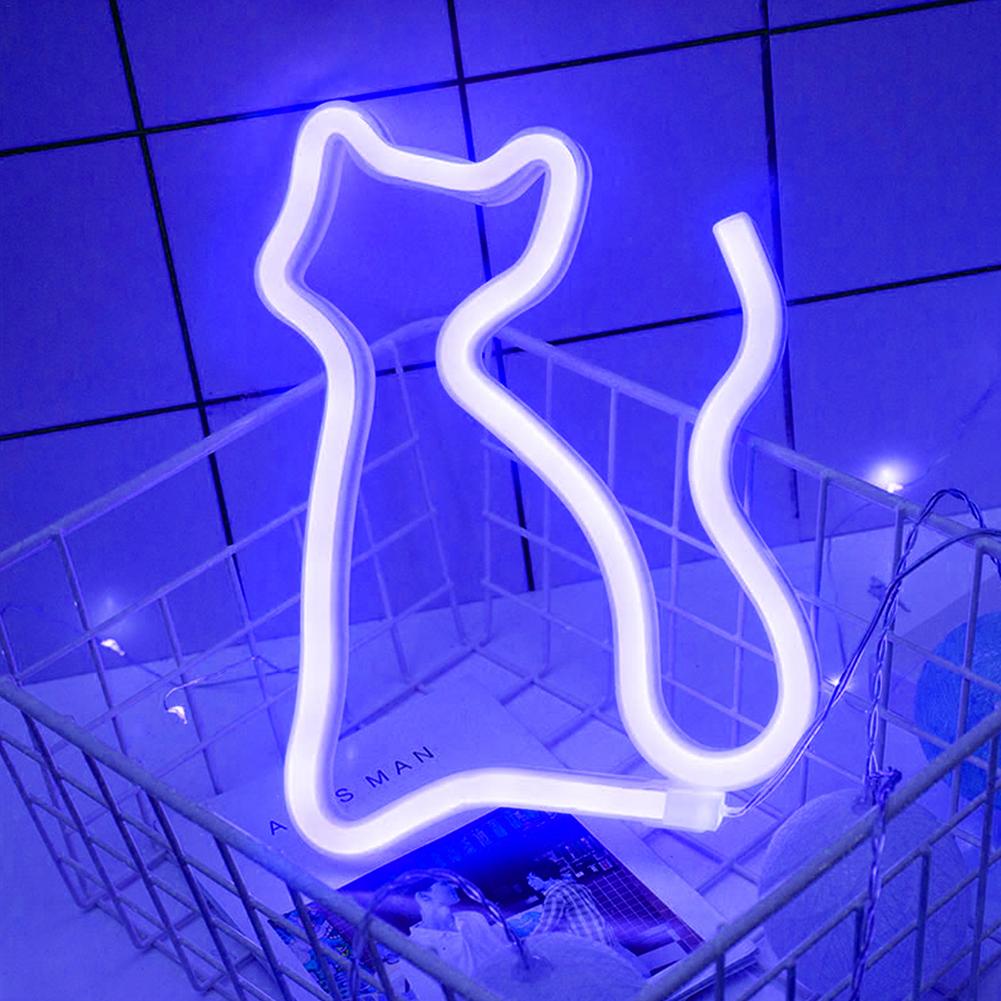 LED Kat Lichtpaneel 23.5x17 cm Nachtlampen