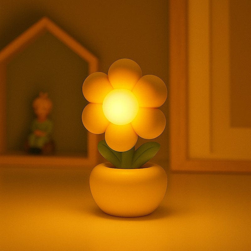 Pastel Bloem Nachtlampje FloraGlow Nachtlampen