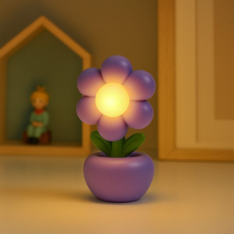 Pastel Bloem Nachtlampje FloraGlow Nachtlampen