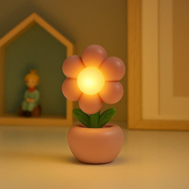 Pastel Bloem Nachtlampje FloraGlow Nachtlampen