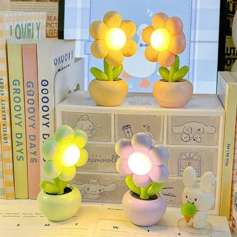 Pastel Bloem Nachtlampje FloraGlow Nachtlampen