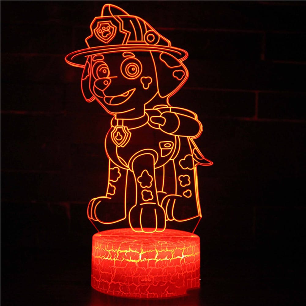 Paw Patrol Nachtlampje Stella Nachtlampen