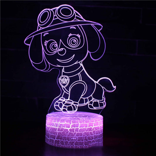 Paw Patrol Nachtlampje Stella Nachtlampen