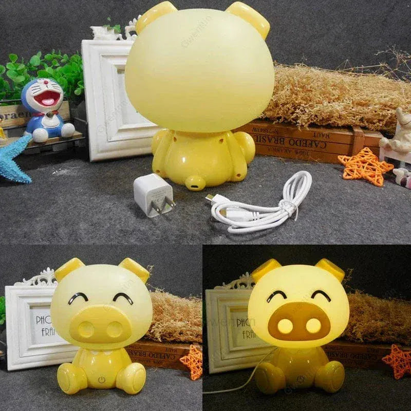 PiggyLuz LED Nachtlampje Nachtlampen