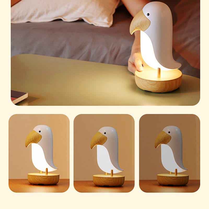 Pinguïn Nachtlamp Met Luidspreker Nachtlampen