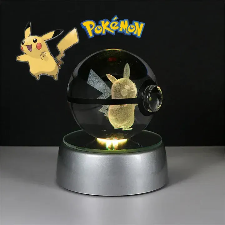 Pikachu 3D Nachtlampje Voor Kinderen Met Warm Licht Nachtlampen