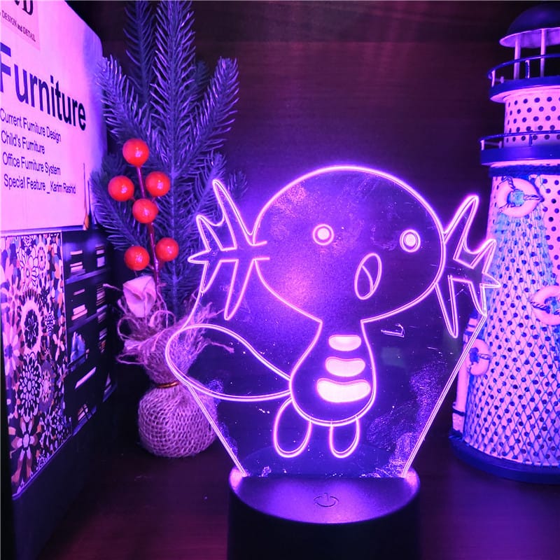 Pokémon Axolotl Nachtlampje 22 cm Nachtlampen