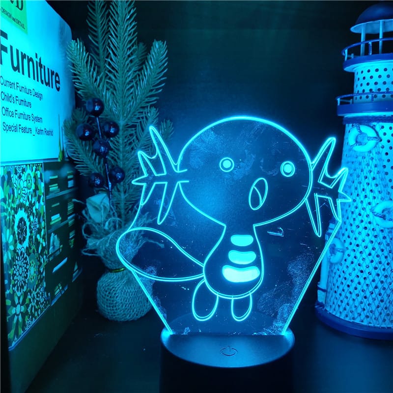 Pokémon Axolotl Nachtlampje 22 cm Nachtlampen