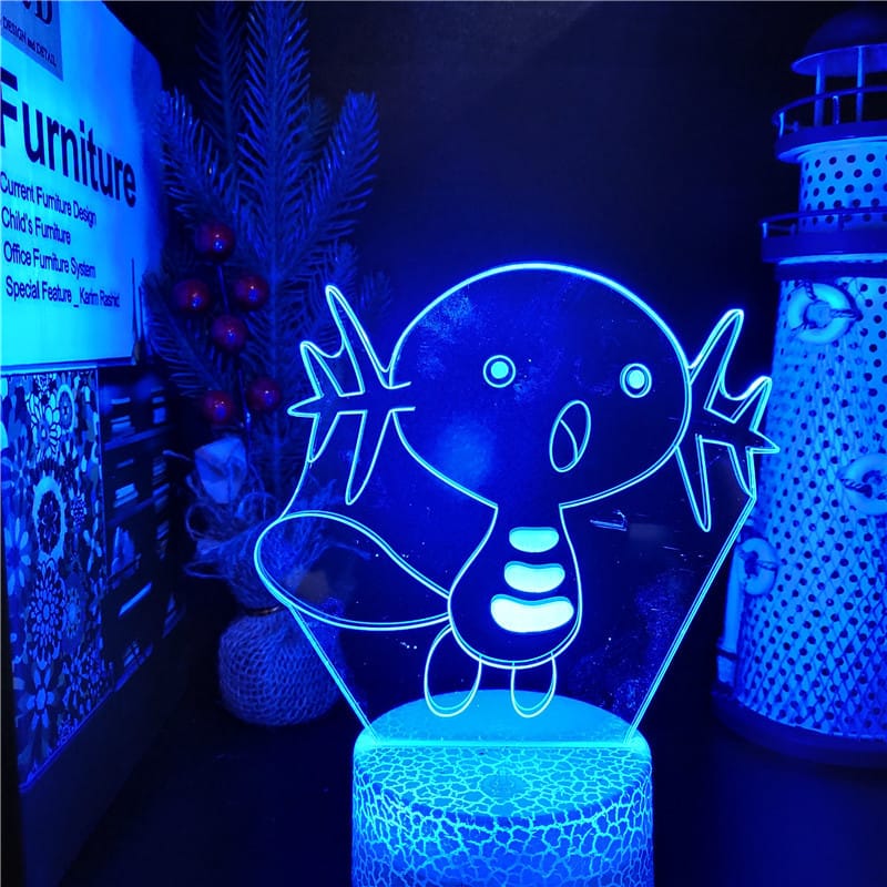 Pokémon Axolotl Nachtlampje 22 cm Nachtlampen