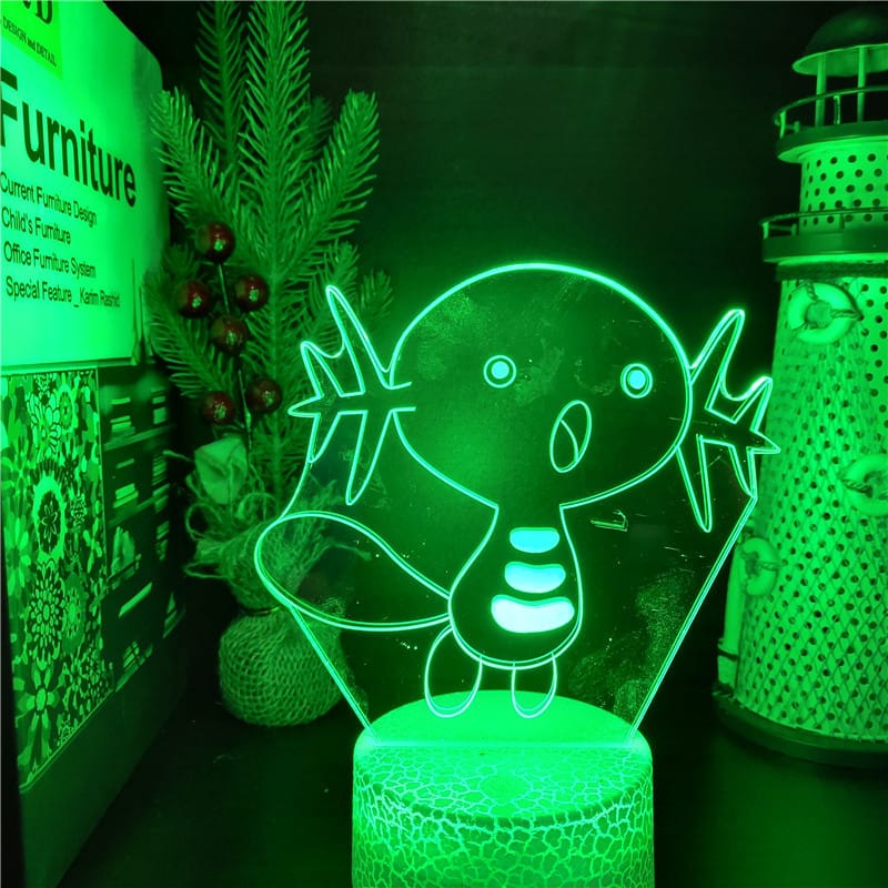 Pokémon Axolotl Nachtlampje 22 cm Nachtlampen