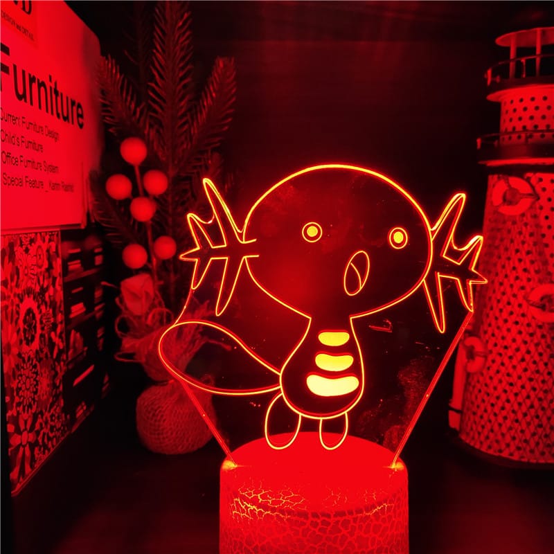 Pokémon Axolotl Nachtlampje 22 cm Nachtlampen