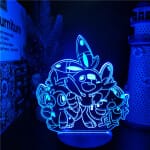 Pokémon Galar Starter Nachtlampje Nachtlampen