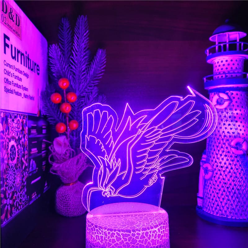 Pokémon Mega Pidgeot Nachtlampje Nachtlampen