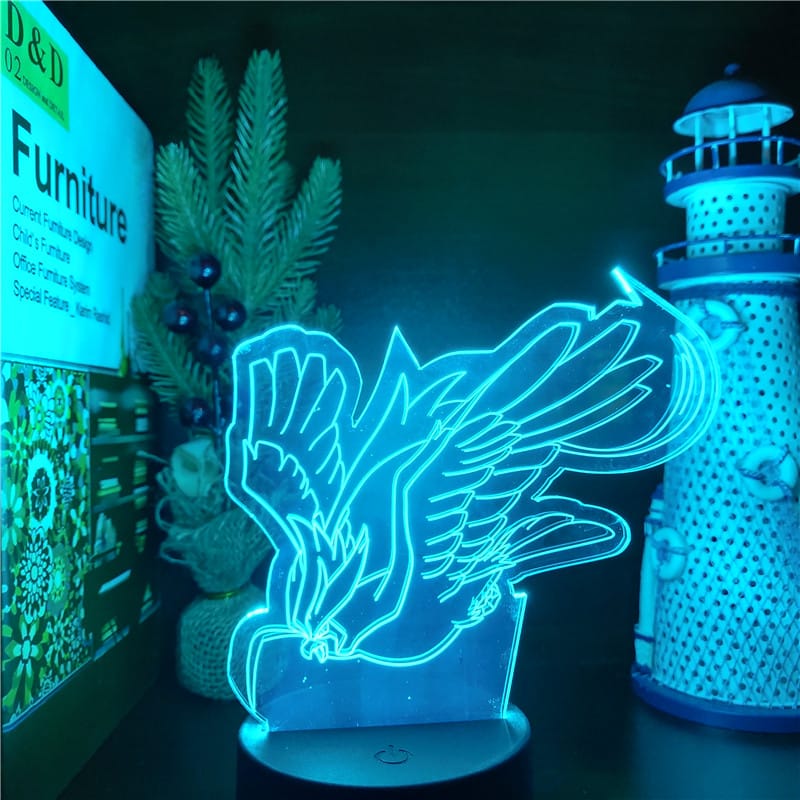 Pokémon Mega Pidgeot Nachtlampje Nachtlampen