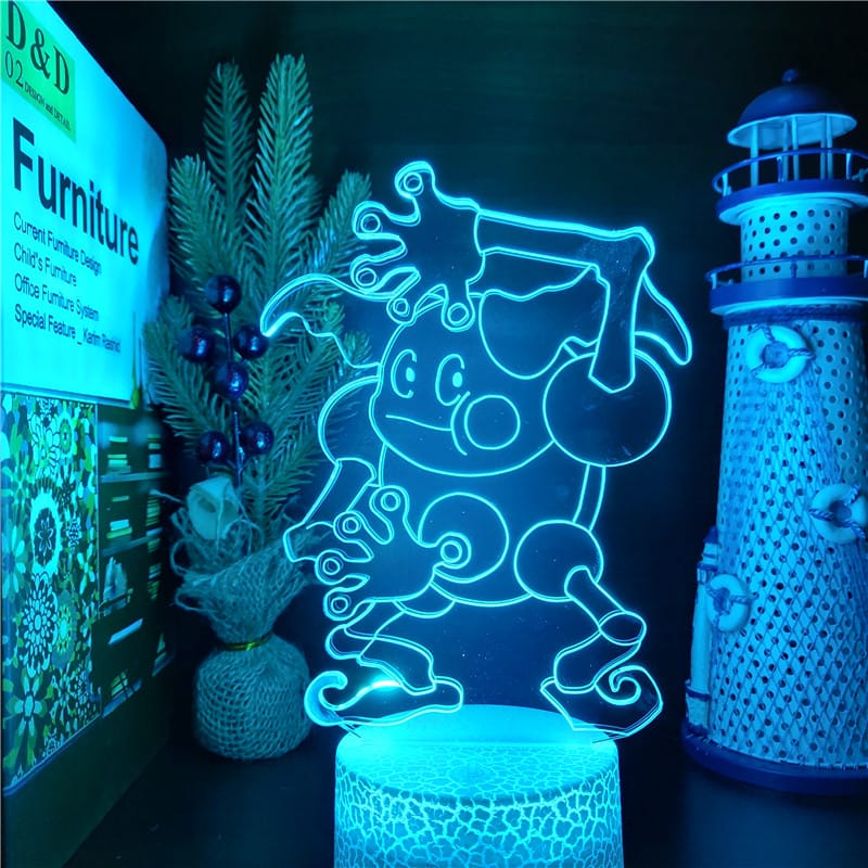 Pokémon Mr. Mime Nachtlampje 22x16x6 cm Kinderkamer Nachtlampen