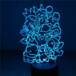 Pokémon Sinnoh Starter Nachtlampje Nachtlampen