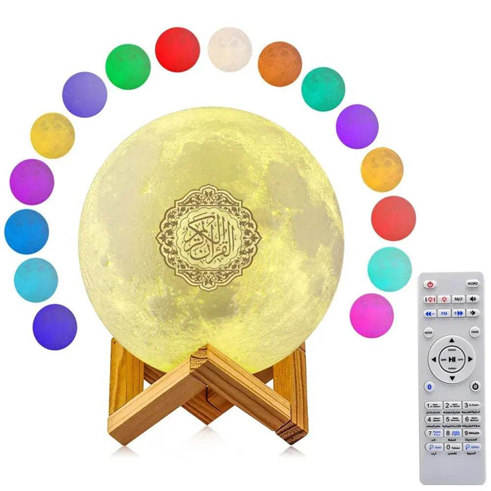 QuraMoon Maan Nachtlamp Veelkleurig Nachtlampen