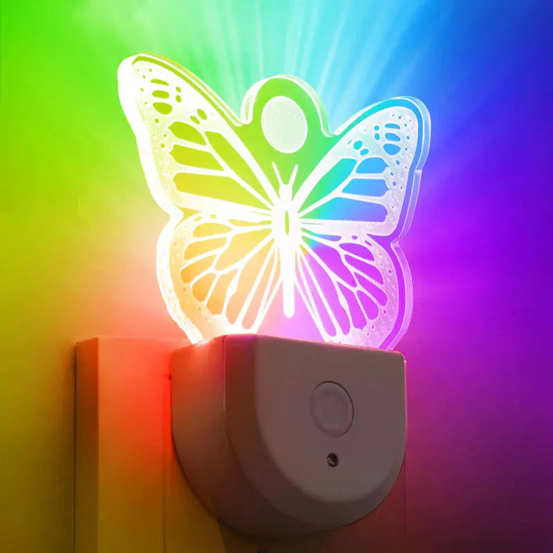 RainbowLight Nachtlampje op Stekker Nachtlampen