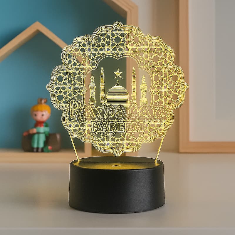 Ramadan 3D Nachtlamp RamaQura Nachtlampen