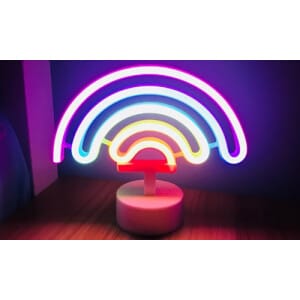 Regenboog LED Lamp 30x17 cm Nachtlampen