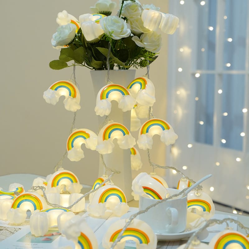 Regenboog LED Lichtsnoer 3m Nachtlampen