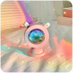 Regenboog Projectie Nachtlampje Met Konijnenoren Nachtlampen