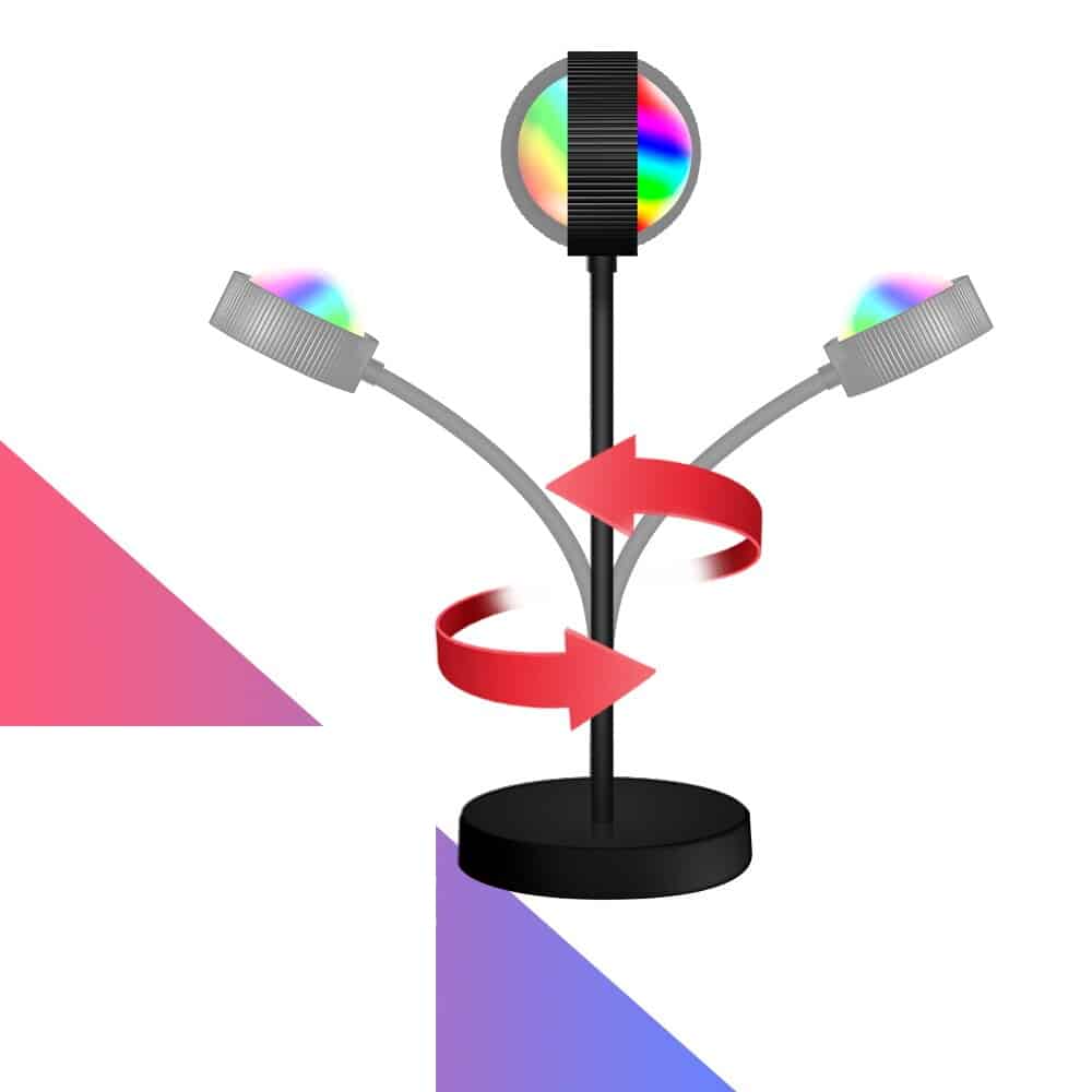 Regenboog Projector Nachtlampje Nachtlampen
