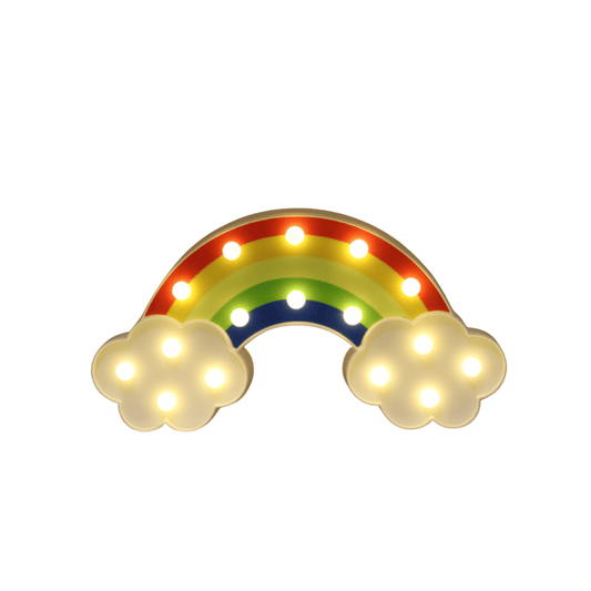 Regenboog Wolk Wandlamp LED Nachtlampen
