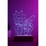 Rick en Morty LED Nachtlampje Voor Slaapkamer Nachtlampen