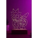 Rick en Morty LED Nachtlampje Voor Slaapkamer Nachtlampen