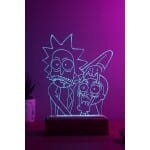 Rick en Morty LED Nachtlampje Voor Slaapkamer Nachtlampen