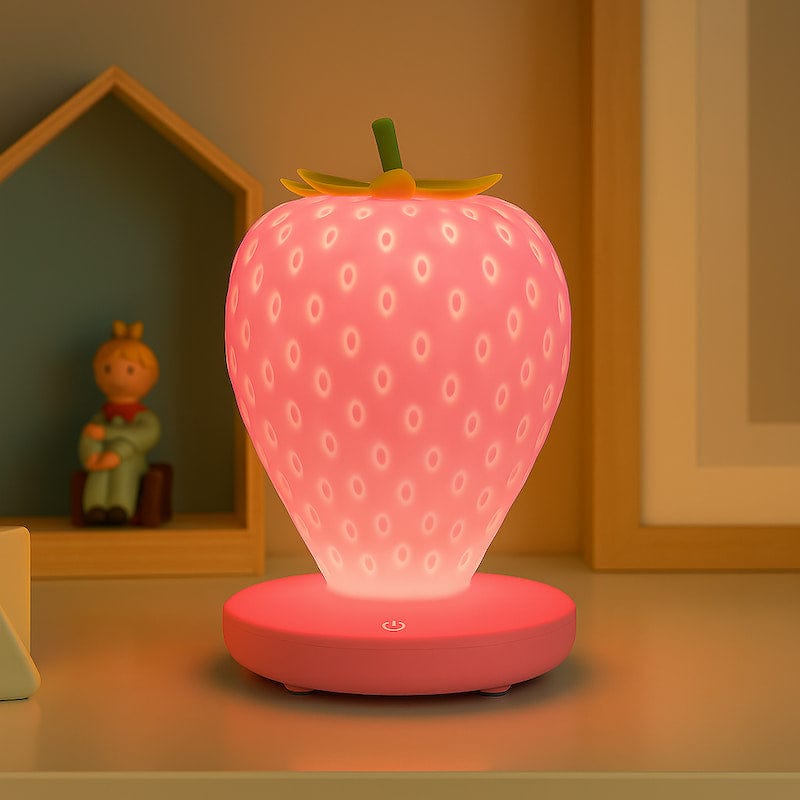 Rood Aardbei Nachtlampje Nachtlampen