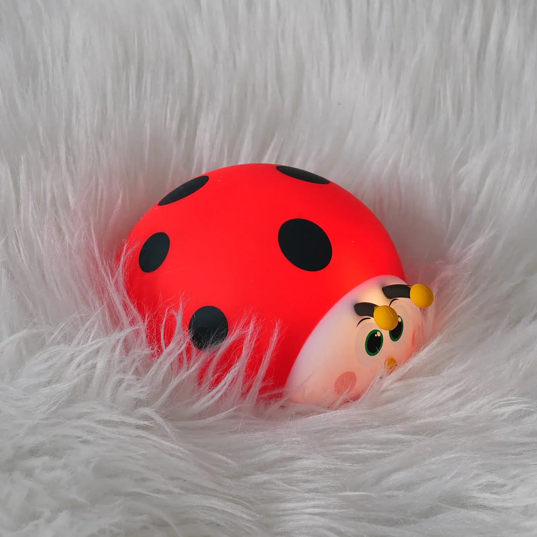 Rood Lieveheersbeestje Nachtlampje Nachtlampen