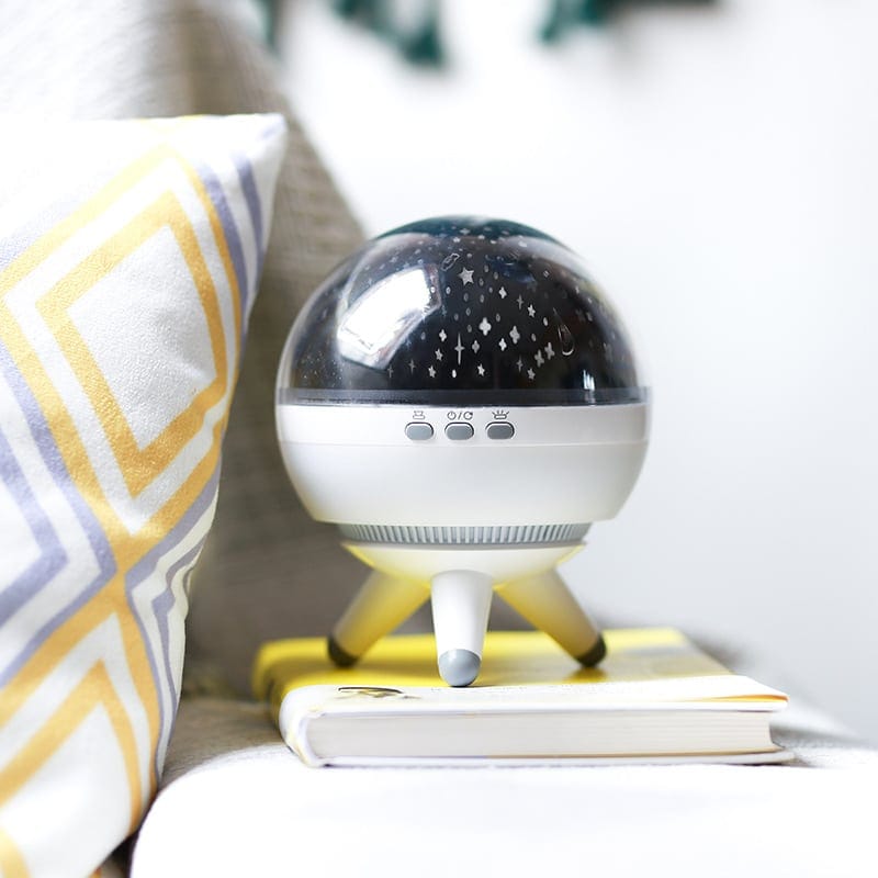 Roterende LED Sterrenhemel USB Nachtlampen