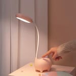 Roze Dinosaurus Bureaulamp 80 cm LED Verlichting Nachtlampen