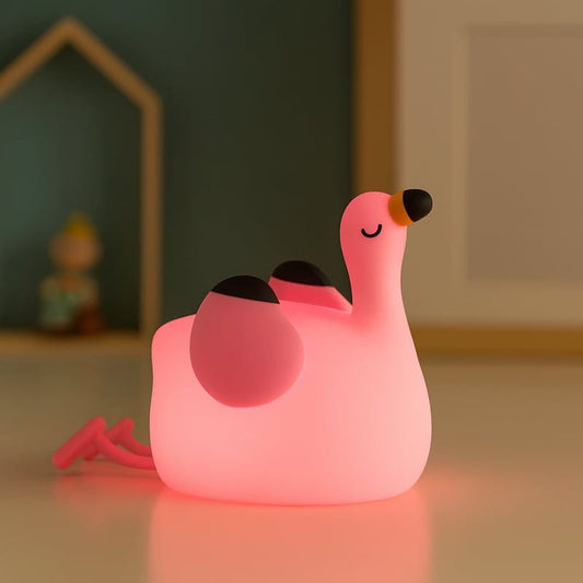 Roze Flamingo Nachtlampje PinkLight Nachtlampen
