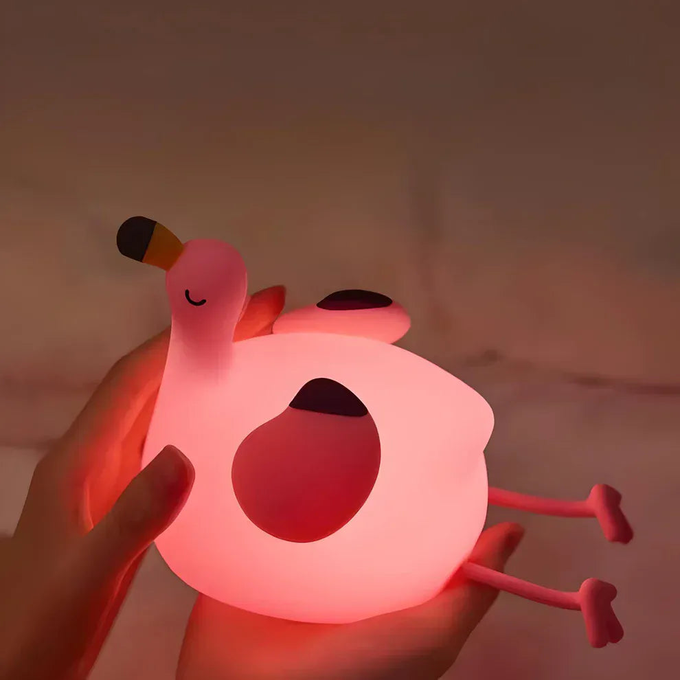 Roze Flamingo Nachtlampje PinkLight Nachtlampen